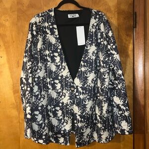 NWT Crazy Train Paint Splatter  Blazer- 3XL